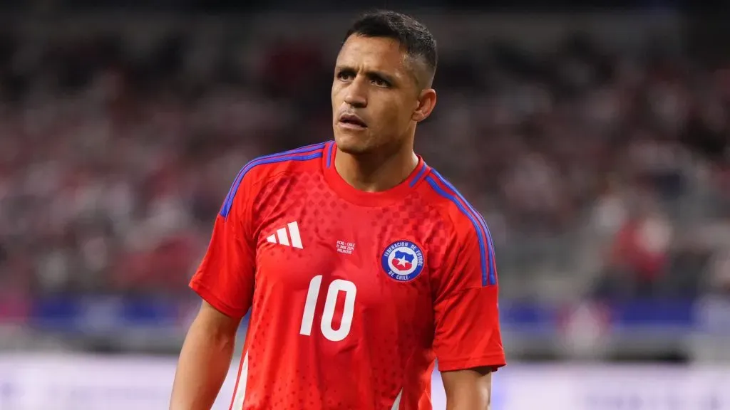 Alexis Sanchez during the 2024 Copa America (Photo by Sam Hodde/Getty Images)