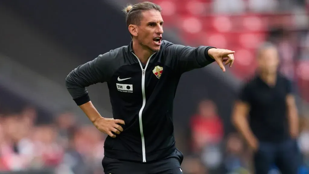 Head coach Sebastian Beccacece during his time at Elche FC. Juan Manuel Serrano Arce/Getty Images