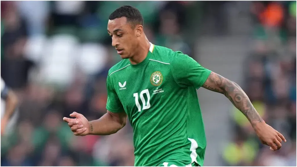 Republic of Ireland’s Adam Idah – IMAGO / PA Images