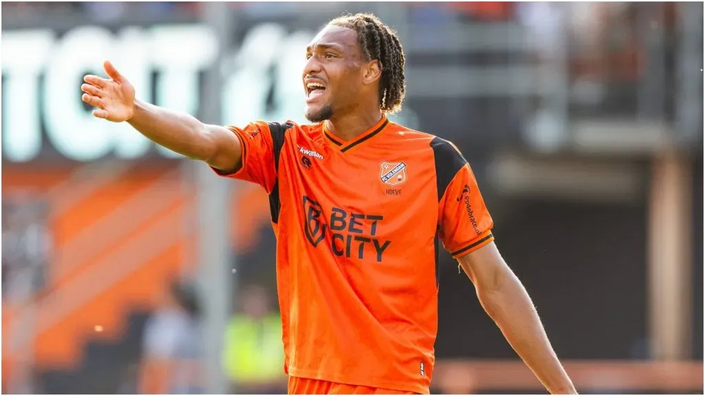 Quincy Hoeve of Bonair in a game with his current team, FC Volendam – IMAGO / Pro Shots