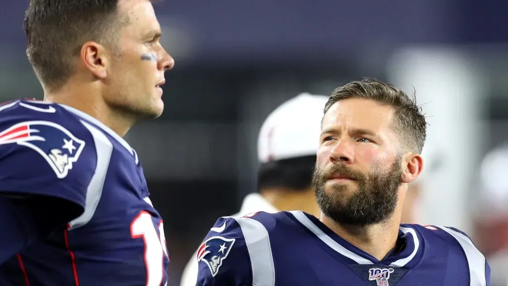 Julian Edelman Tom Brady