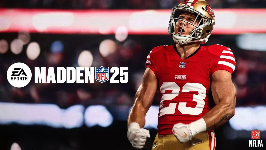 Christian McCaffrey was the cover athlete of Madden NFL 25