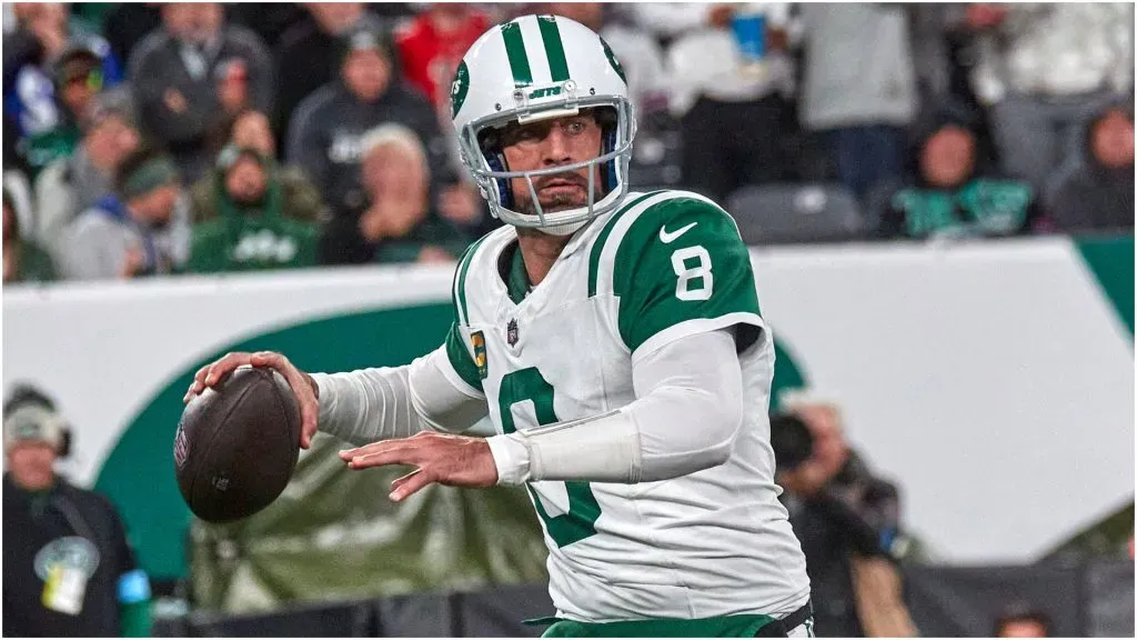 New York Jets quarterback Aaron Rodgers – IMAGO / Newscom World