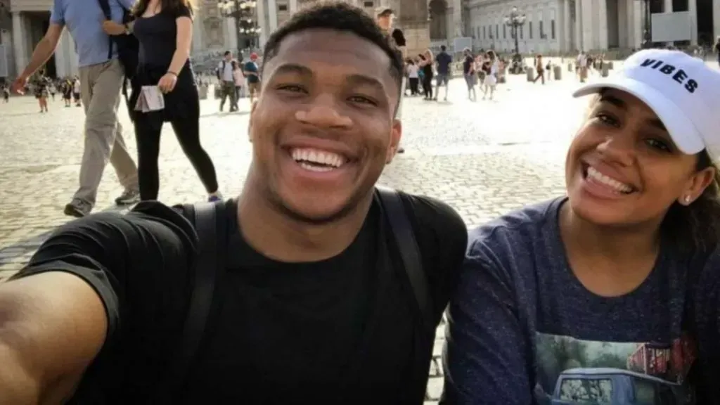 Giannis and Mariah (Instagram)