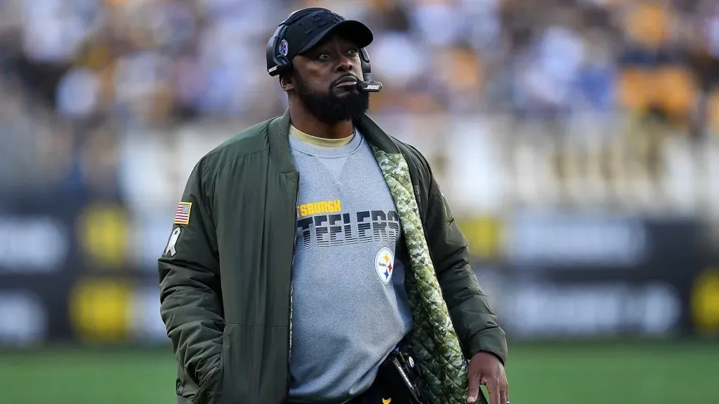 Head coach Mike Tomlin of the Pittsburgh Steelers looks on during the fourth quarter against the Indianapolis Colts at Heinz Field on November 3, 2019. (Source: Joe Sargent/Getty Images)