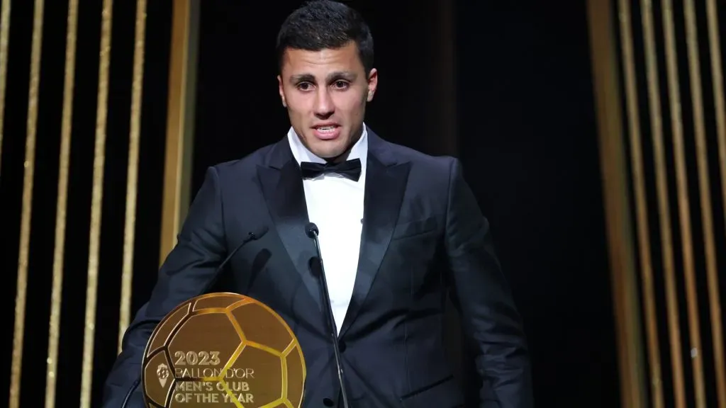 Rodrigo Hernández Cascante aka Rodri attends the 67th Ballon D&#039;Or Ceremony at Theatre Du Chatelet on October 30, 2023 in Paris, France. 