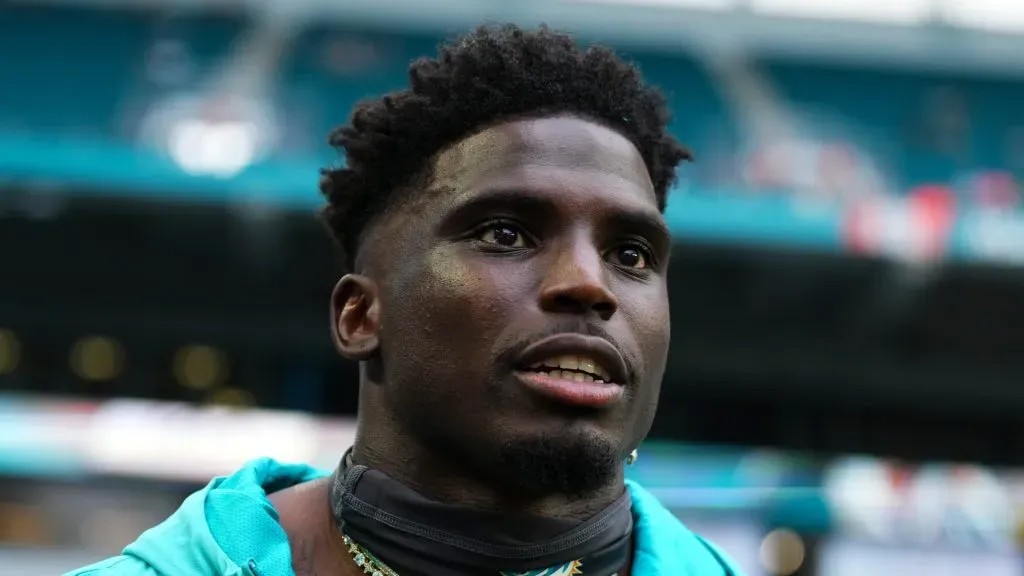 Tyreek Hill wide receiver of the Miami Dolphins