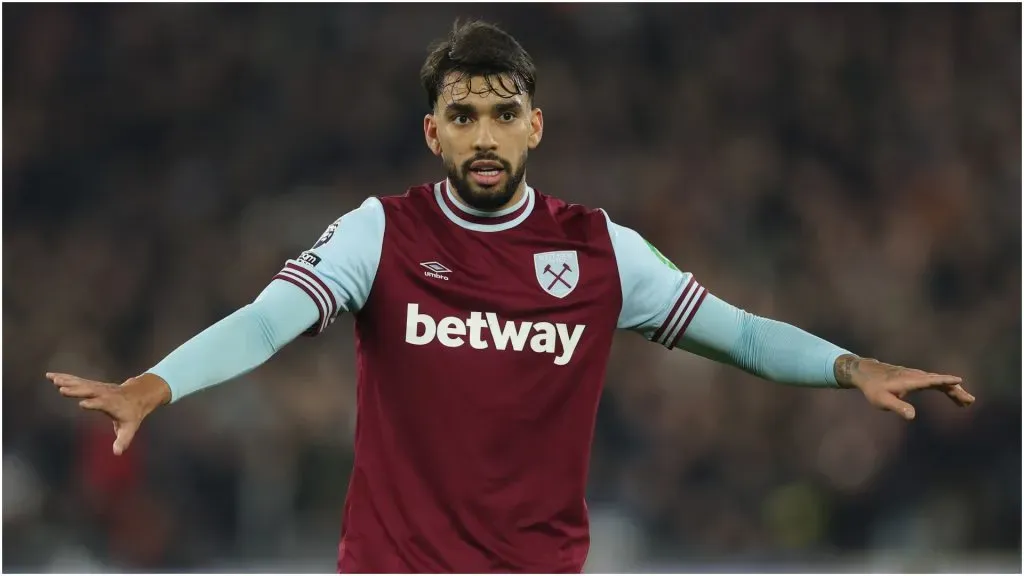 Lucas Paqueta of West Ham – Richard Pelham/Getty Images