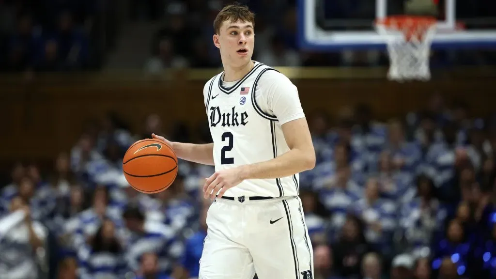 Cooper Flagg #2 of the Duke Blue Devils