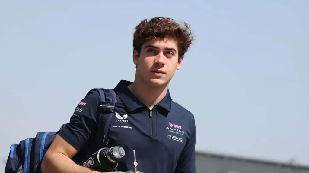 Colapinto during the China Grand Prix (Mark Thompson/Getty Images)
