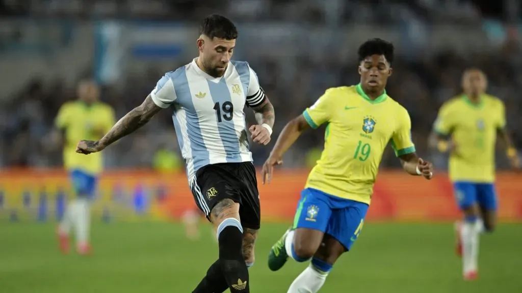 Otamendi is one of the players suspended for the upcoming matches (Marcelo Endelli/Getty Images)