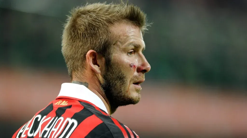 David Beckham had two stints with AC Milan, in 2009 and 2010.