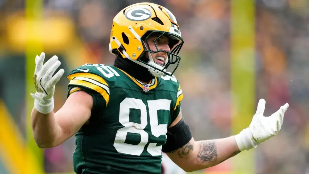 Tucker Kraft is the Packers tight end