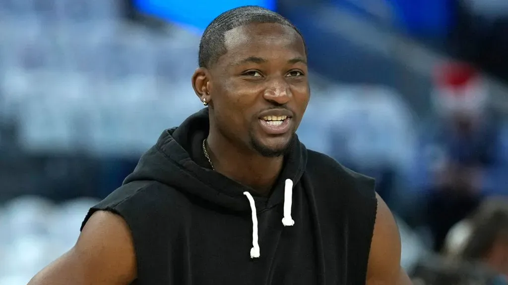 Jonathan Kuminga smiling