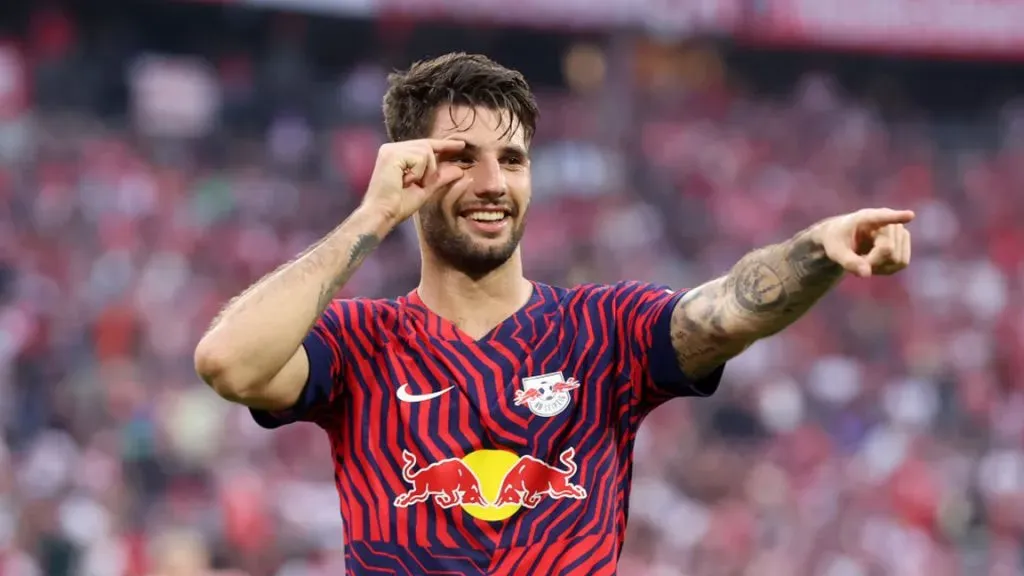 Dominik Szoboszlai, el nuevo fichaje del Liverpool (Photo by Alex Grimm/Getty Images)