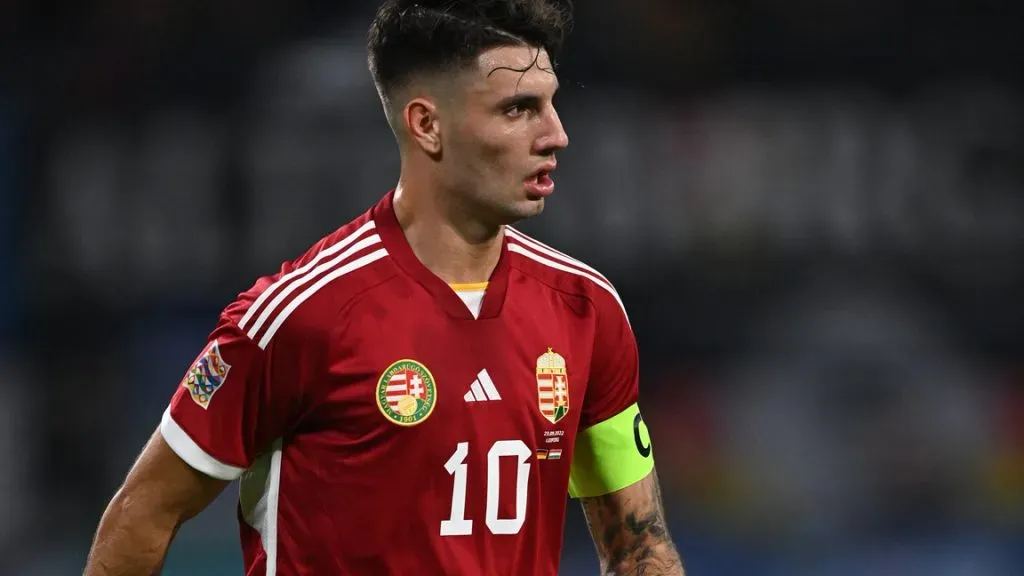 Szoboszlai ya es capitán y referente de Hungría (Photo by Stuart Franklin/Getty Images)