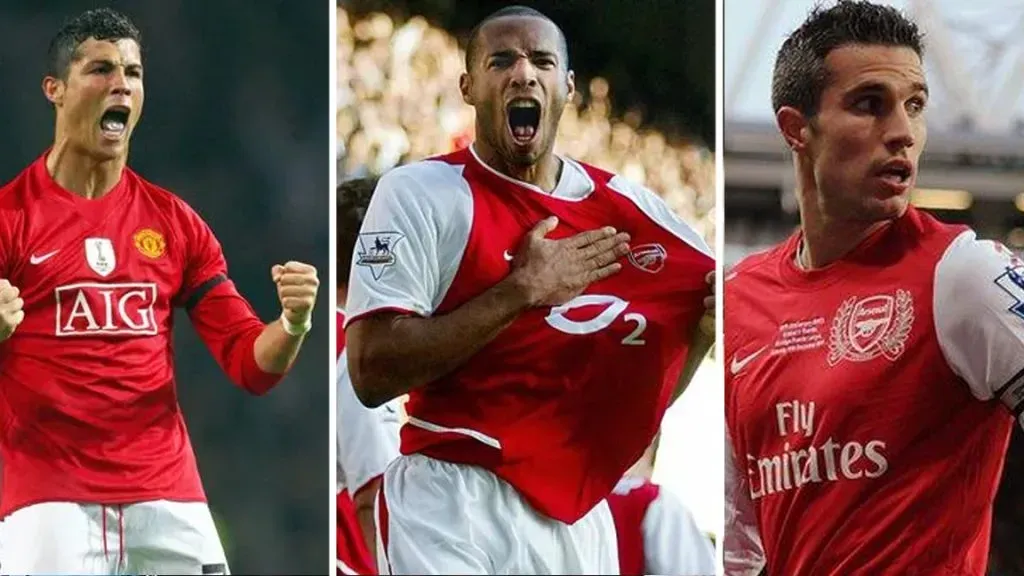 Cristiano Ronaldo, Thierry Henry y Robin Van Persie destacaban con los valores más altos del Fantasy.