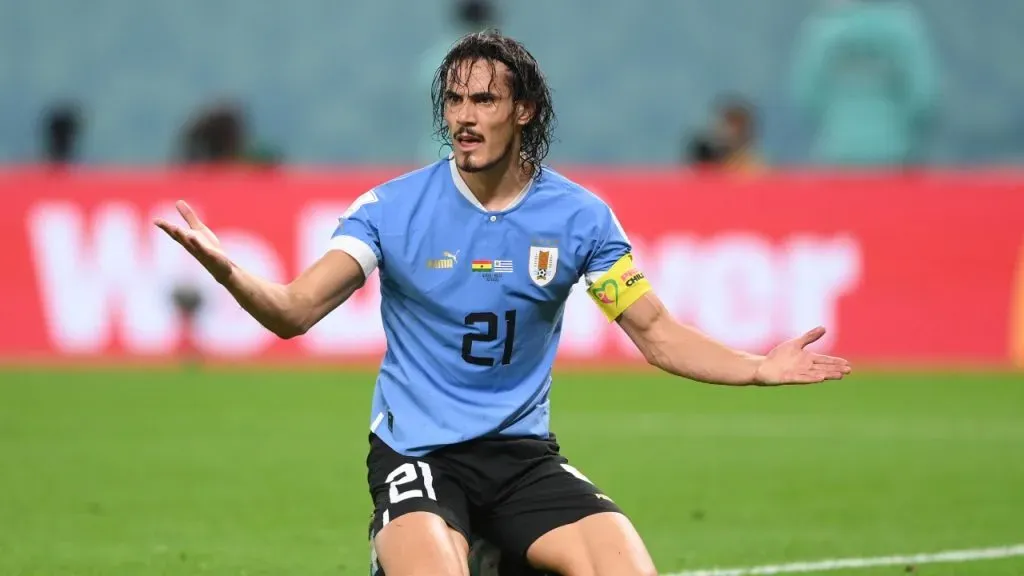 Edinson Cavani, goleador uruguayo (Getty Images).