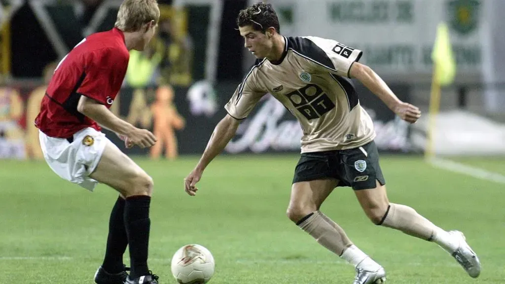 Cristiano Ronaldo comenzó a ganarse al mundo en 2003.