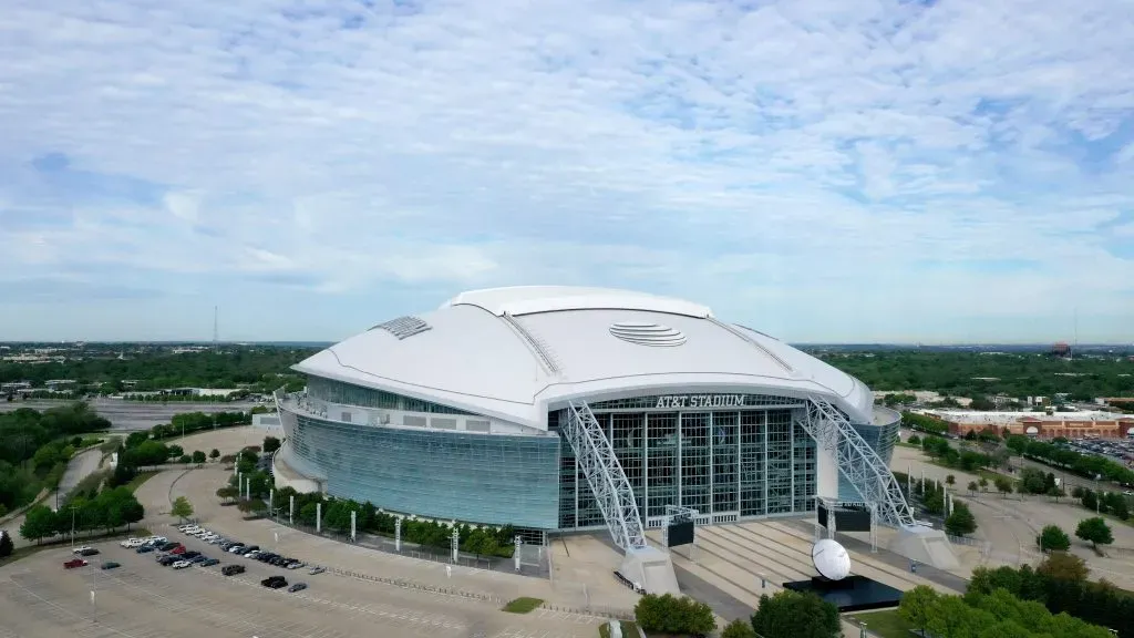 AT&T Stadium, el campo candidato para que se juegue la Final de la Copa del Mundo 2026. Getty Images.