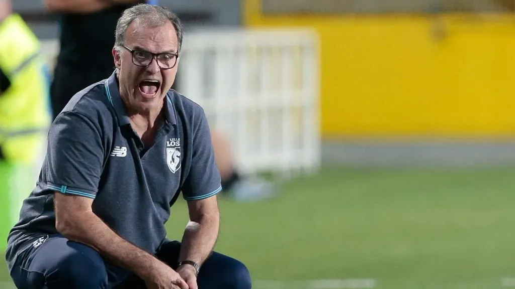 Bielsa, en su paso por Lille (Getty Images).