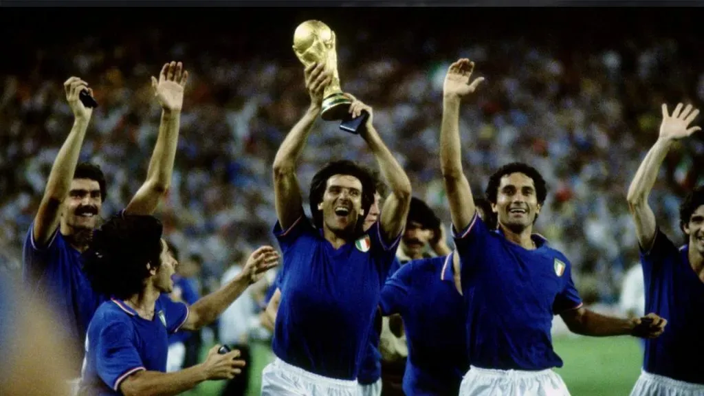 Italia ganó la Copa de Mundo 1982, organizada en España.