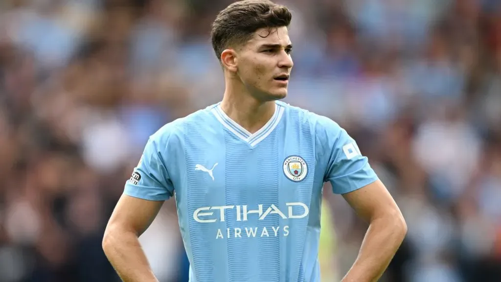 Julián Álvarez, jugador del Manchester City