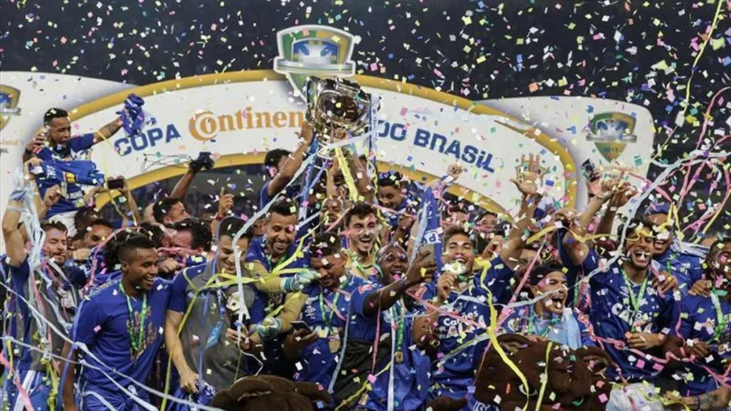 Cruzeiro es el máximo ganador de la Copa de Brasil.