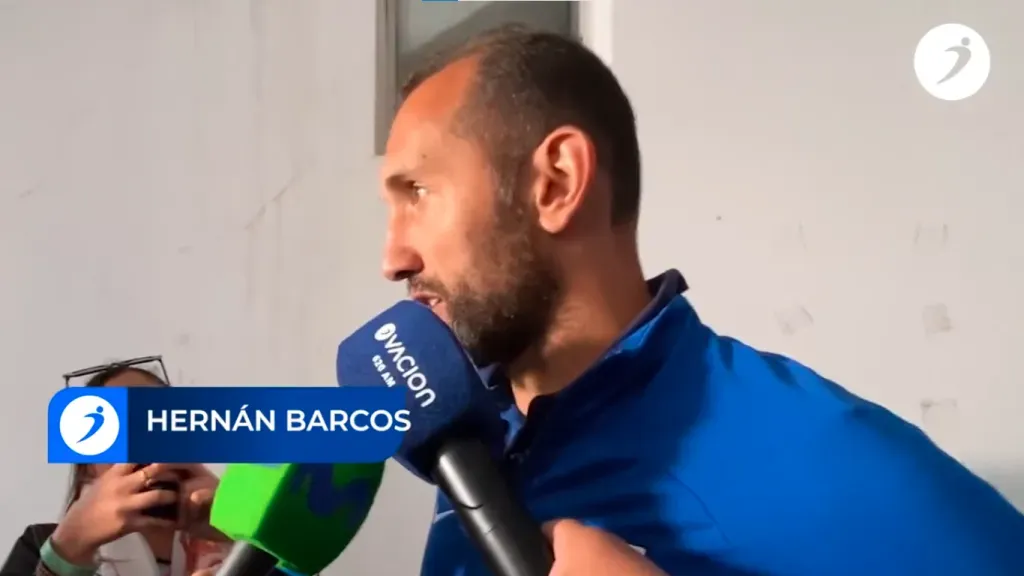Las declaraciones de Hernán Barcos sobre la final. Video: Radio Ovación – Luis Chávez.
