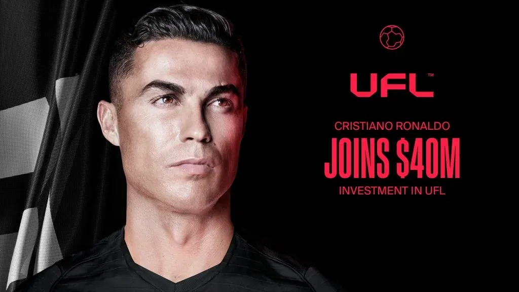 Cristiano Ronaldo se suma a los inversores del UFL.