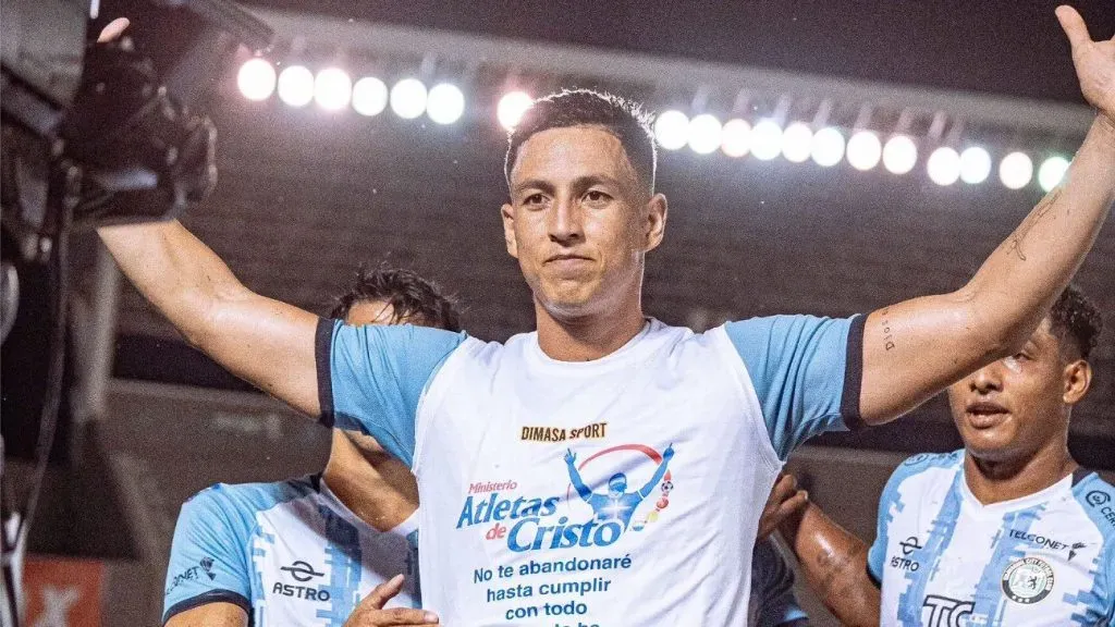 Con 16 goles, Miguel Parrales fue el goleador de la LigaPro 2023. Foto: API.
