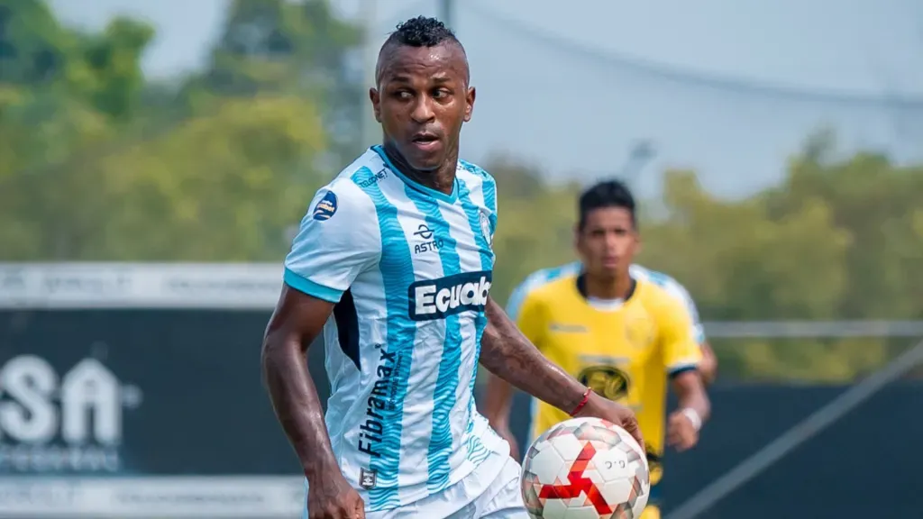 Miller Bolaños lleva cuatro goles y dos asistencias con Guayaquil City. Foto: Guayaquil City.