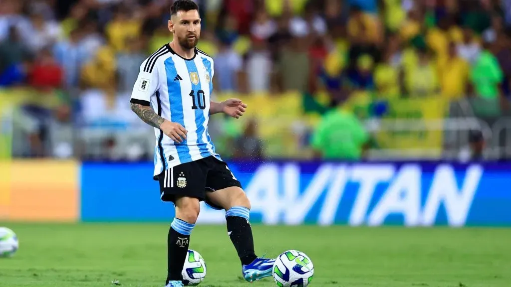 Messi comienza a despedirse oficialmente de la selección (Getty Images)