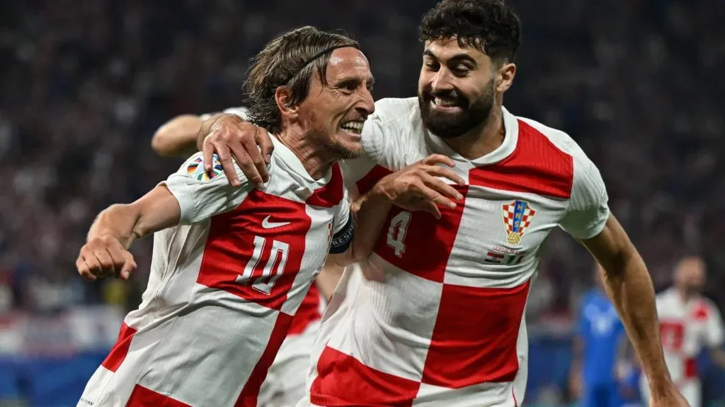 El histórico gol de Modric con Croacia: IMAGO