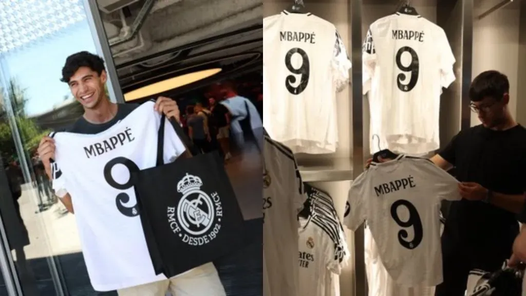 Locura en las tiendas del Real Madrid por Mbappé: IMAGO