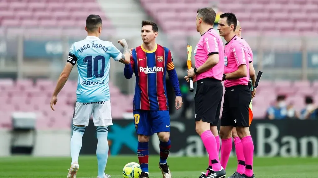 Aspas, verdugo de Messi en su último partido por el Camp Nou de Barcelona: IMAGO