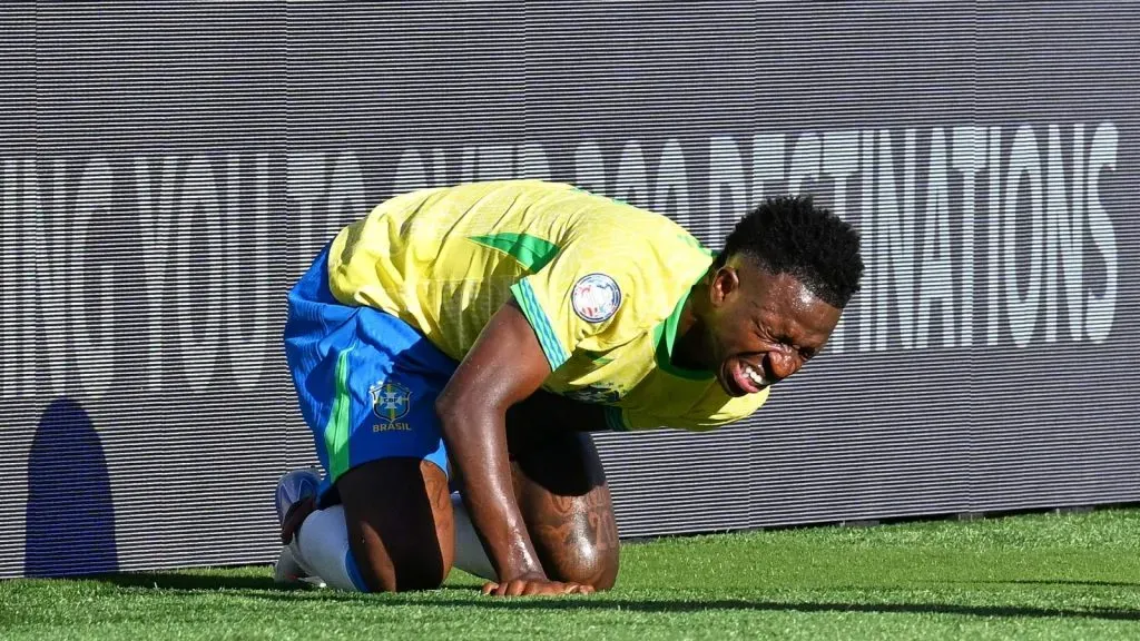 Vinicius todavía no consigue su mejor versión con Brasil: IMAGO