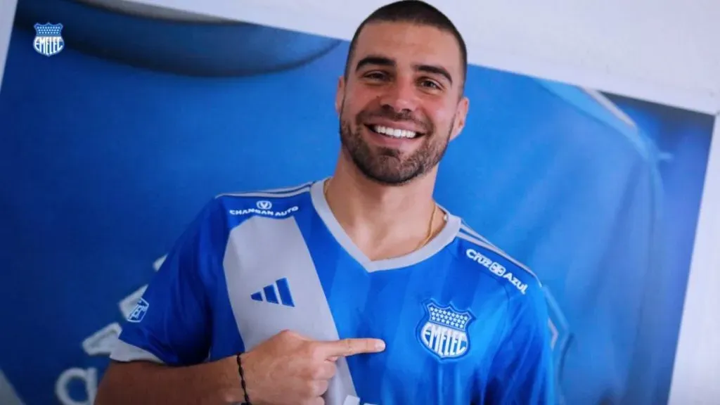 Alexander González llegó a Emelec a comienzos de 2024. (Foto: Imago)