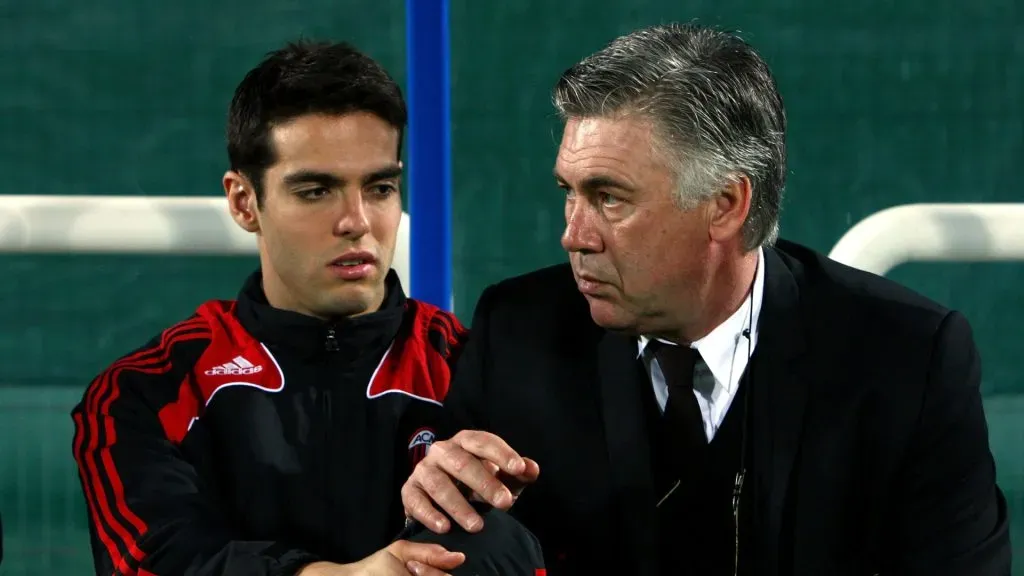 Kaká – Ancelotti en el AC Milan.
