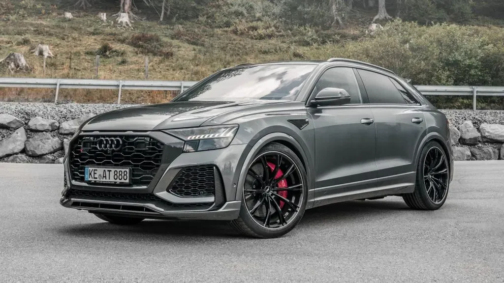 Audi RS Q8 auto de Moisés Caicedo, valorado en 160 mil dólares.