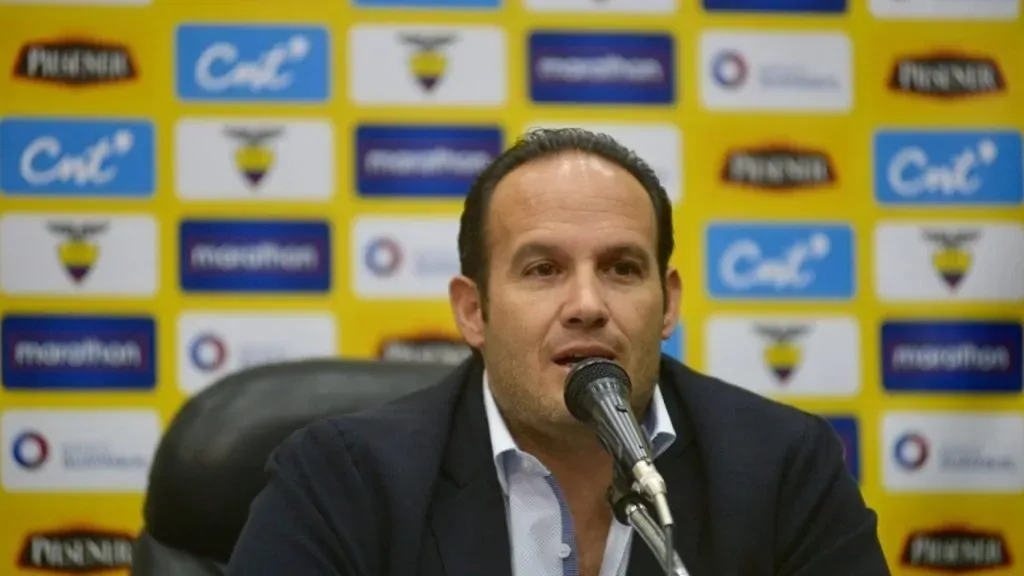 Francisco Egas - presidente de la FEF.