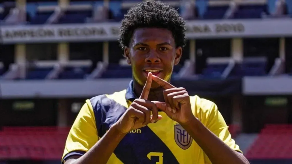 Dennier Ordóñez – Selección Ecuador.