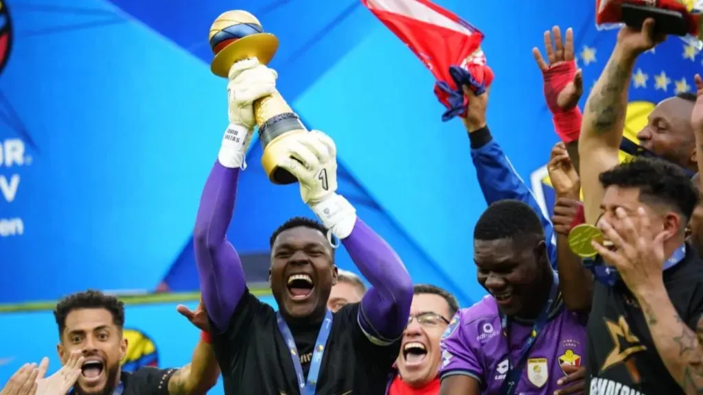 David Cabezas fue campeón de la Copa Ecuador.