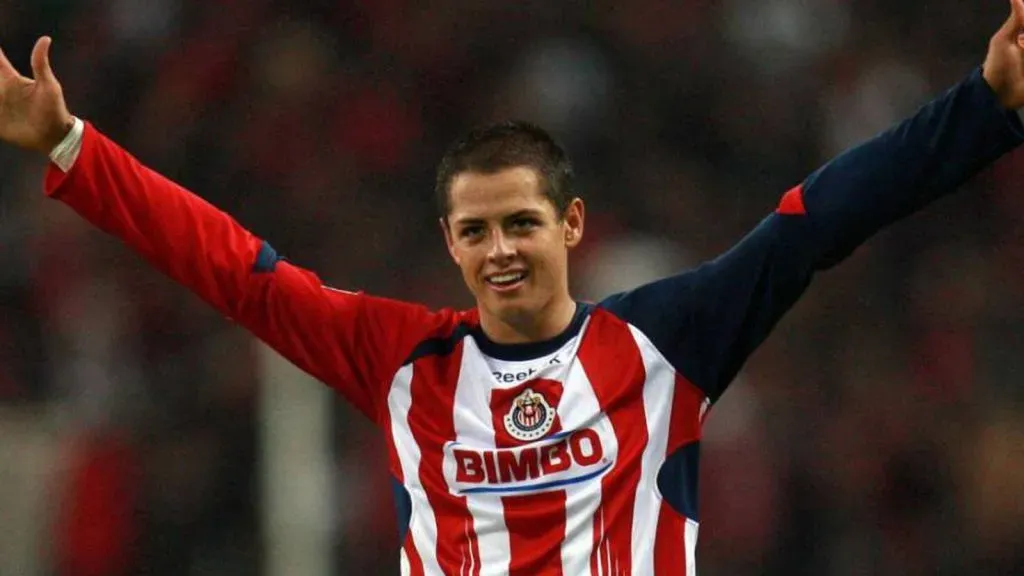 Un Javier Hernández joven, con la camiseta de Chivas Guadalajara [Getty Images].