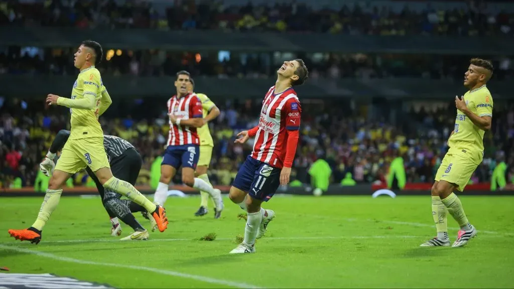 Chivas cayó derrotado por América 3 a 0 por la Concachampions (Getty Images)