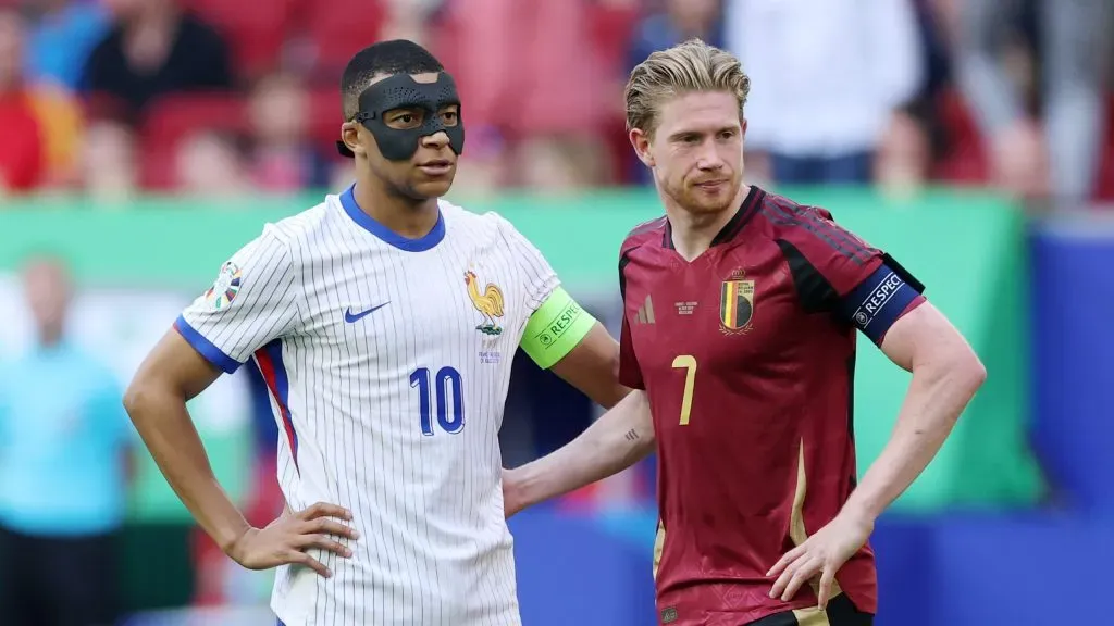 Mbappé y De Bruyne, otra vez frente a frente [Foto: Getty]