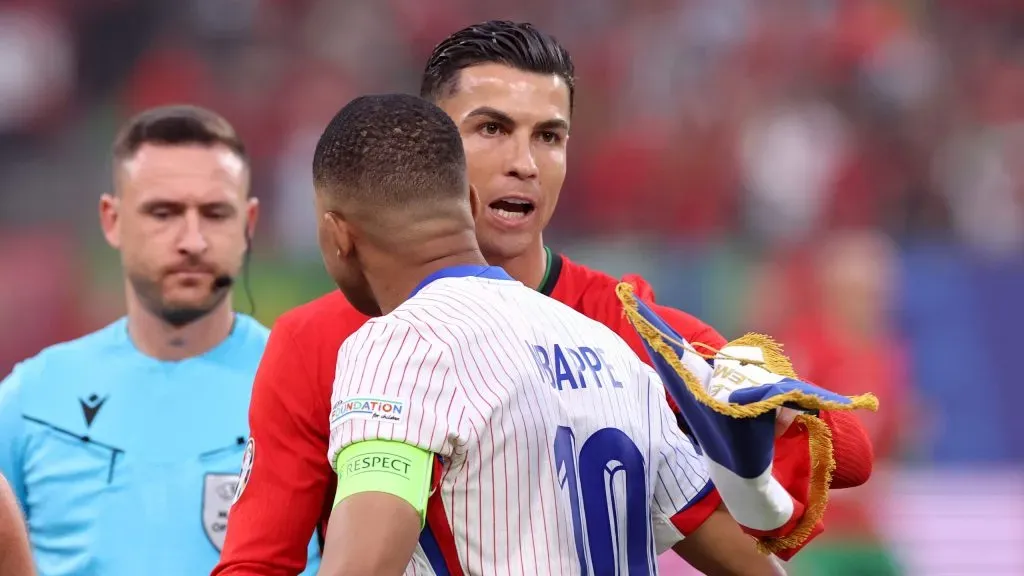 Mbappé y Cristiano, un vínculo afectuoso en un futbol muy competitivo [Foto: Getty]