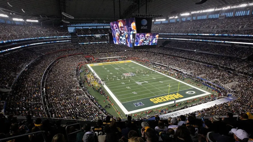 Así lució el AT&amp;T Stadium en el Super Bowl XLV de la NFL. (Getty Images)