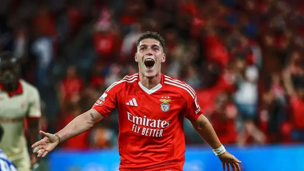 Benjamín Rollheiser, futbolista de Benfica [Foto: Getty Images]