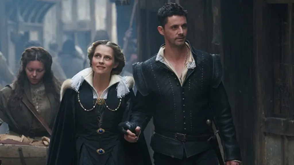Matthew Goode and Teresa Palmer in A Discovery of Witches. (Source: IMDb)